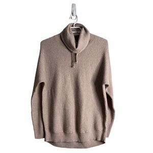 Cynthia Rowley Active Women's Dusty Pink Waffle Knit Top